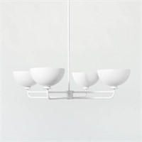 Dome Chandelier White - Threshold designed with St