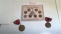 WWII COINS & MEDALS