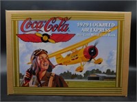 COCA-COLA 1929 LOCKHEED AIR EXPRESS DIE CAST METAL