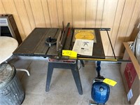 Sears Craftsman 10" tablesaw 30"x48" table