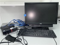 Think Centre Dell Monitor & Keyboard