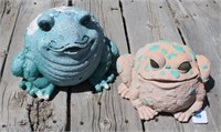 Yard Art - Garden Frogs