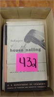 Misc Booklet Lot – Technique of House Nailing /