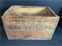 Peters High Velocity Wood Ammo Box