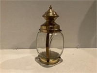 A Brass Lantern or Candleholder