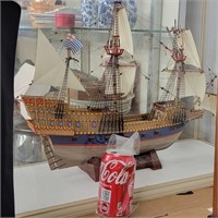 Plastic ship model