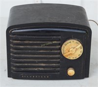 Sears Roebuck Silvertone Bakelite Tube Radio