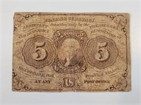 5 Cent Postage Currency FR-1231