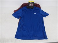2-Pk Fila Men's SM Activewear T-shirt, Blue and