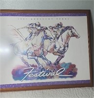 1997 Ky Derby Festival print approx size is 32 x