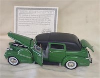 1938 Cadillac Fleetwood Die-Cast