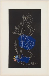 Georges Braque "Ajax" Color Lithograph, 1964
