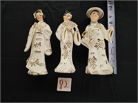 Leftons Exclusives Japan 1956 Set of 3 Figures