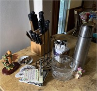 Assorted Kitchen Items and Decor