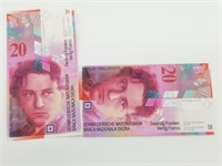 40 Swiss Francs