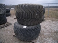 Pr. float tires on rims