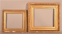 Two 19th Century Gilt-Molded Picture Frames.