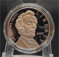 2009 Abraham Lincoln Comm. Silver Proof Dollar