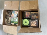 Two boxes full of CDs various artist