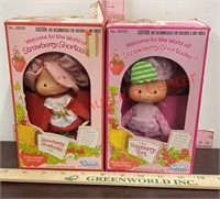 Kenner 1980 Strawberry Shortcake dolls - Rasberry