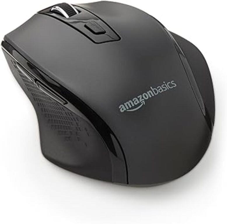 Amazon Basics Ergonomic Wireless PC Mouse - DPI ad