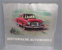 Rare 1988 Historical Automobile Calendar.