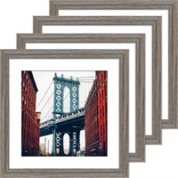 Retro 12x12 Picture Frame Set of 4
