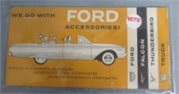 1960 Ford Accessories. Original. Vintage.