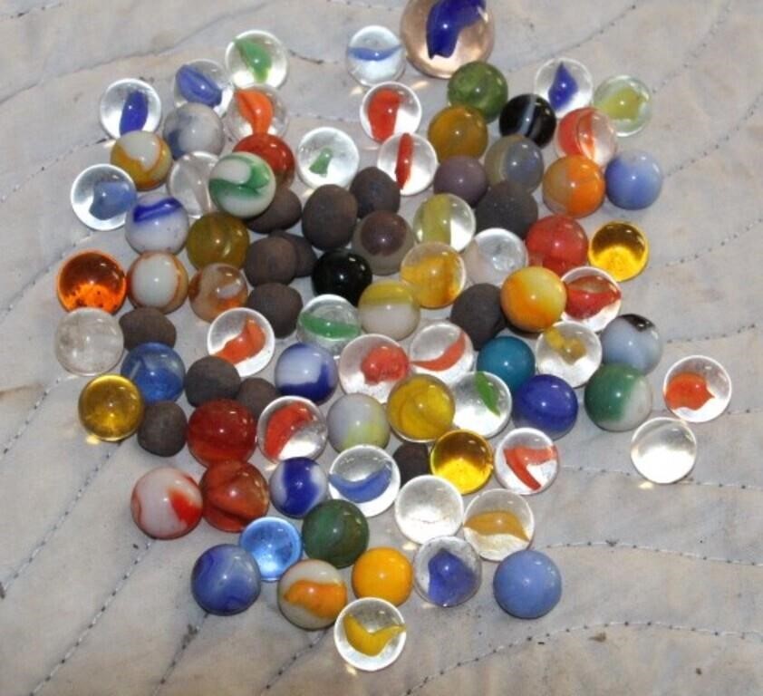 90 BAG OF MARBLES