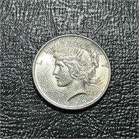 1922 US Peace Silver Dollar BU