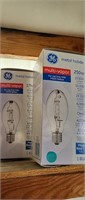 Halide light bulbs