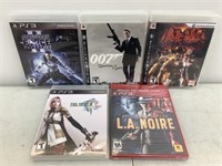 5 PS3 Games