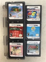 6 Nintendo DS Games