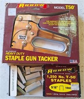 Arrow T50 Staple Gun & Staples