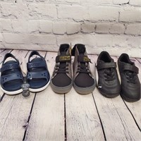 QTY 3 Kid's Size 7/8 Puma/Batman Sneakers/Crocs