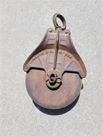 Antique pulley