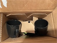 Black Corelle Coffee Mugs