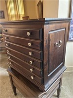 Six drawer spool cabinet 25 inches call by 25