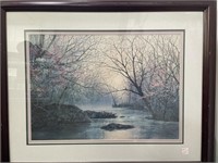 RIVER IN SPRING BY ROBERT TINO - PRINT - #522/950