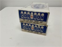 2 Boxes of Cor-Bon 400 Cor-Bon 135 gr JHP