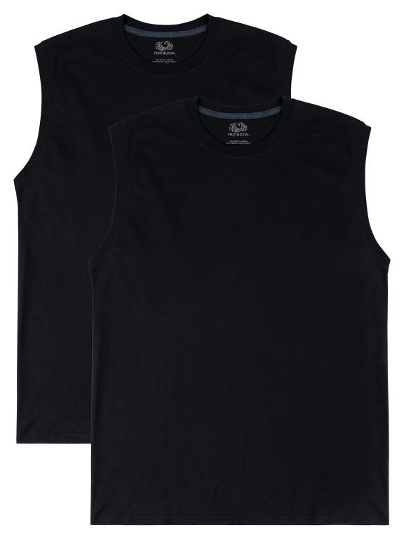Fruit of the Loom Men's Eversoft Cotton Sleeveless