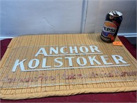Vintage Anchor Kolstoker advertising panel
