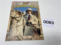 1992 Indiana Jones Sticker Book