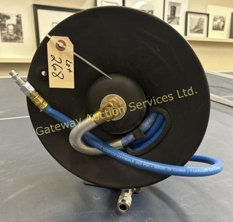 Air Compressor Hose on Reel