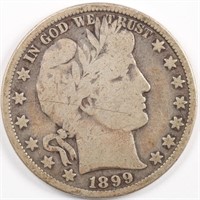 1899 Barber Half Dollar - Full Rim