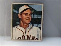1950 Bowman #190 Ken Wood Browns (74 YO Cards)