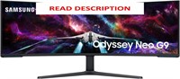 SAMSUNG 57 Odyssey Neo G9 Curved Monitor return no