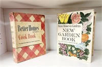Older BHG Cookbook and Garden Binder Books