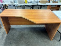 Wooden Desk 59" x 29" x 29"  Damaged
