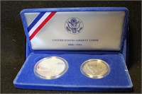 1986 U.S. Constitution Proof Silver Dollar set